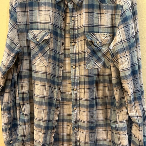 Lucky Brand Gorgeous Men’s button down shirt - Picture 9 of 13